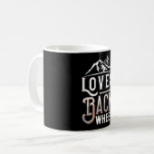 MTB - Liebt Hinterrad Kaffeetasse (Vorderseite Links)