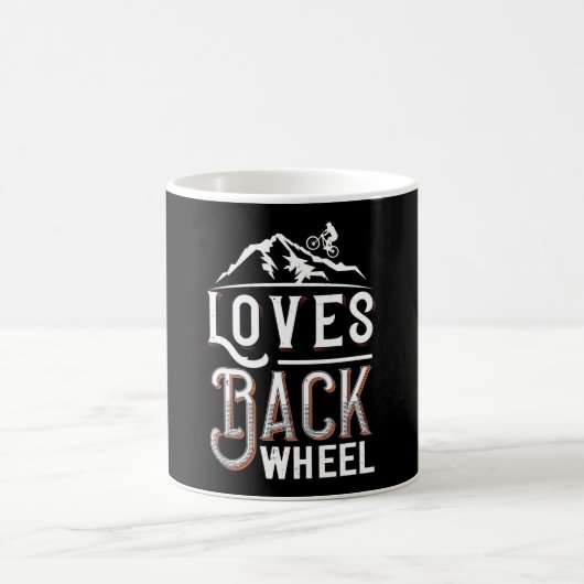 MTB - Liebt Hinterrad Kaffeetasse (Mittel)