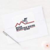 Mtb Moab Mountainbiken Quadratischer Aufkleber (Umschlag)