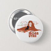 Mtb Moab - Utah Mountainbiken Button (Vorne & Hinten)