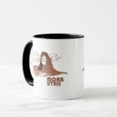 Mtb Moab - Utah Mountainbiken Tasse (Vorderseite Links)