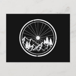 MTB Mountain Bike Trail Postkarte