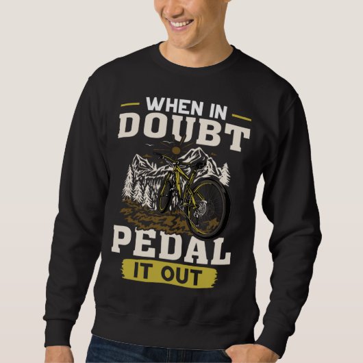 MTB Mountain Biking Sweatshirt (Vorderseite)