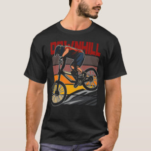 MTB Mountainbike Downhill-Fahrradfahren Radfahren T-Shirt