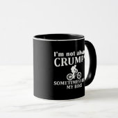 MTB Mountainbike Humor Lustige Zitate zum Radfahre Tasse (VorderseiteRechts)