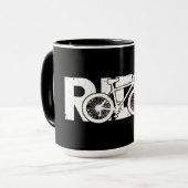 MTB Mountainbike-RIDE Mountainbike Tasse (Vorderseite Links)