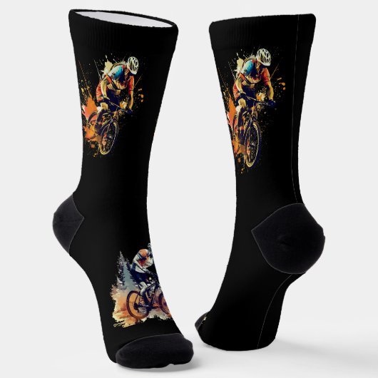 MTB Mountainbike Socks Socken (Gewinkelt)