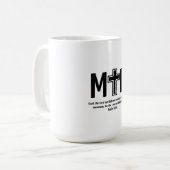 MTB Mountainbike-Tasse Kaffeetasse (Vorderseite Links)