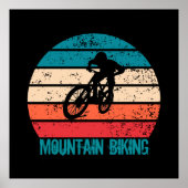 Mtb Mountainbike Vintag Poster (Vorne)