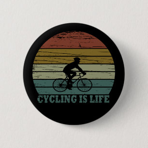 Mtb Mountainbiken Lustiges Radfahren Button