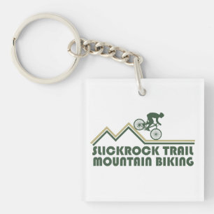 Mtb Mountainbiken - Slickrock Trails Utah Schlüsselanhänger