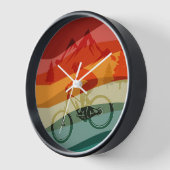 MTB-Retro-Vintager Wanduhr-Timer Uhr (Winkel)
