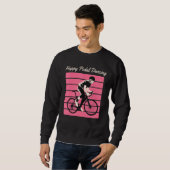 Mtb Riding Happy Pedal Dancing Sweatshirt (Vorne ganz)