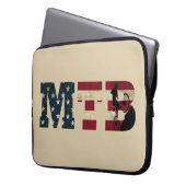mtb usa american bekümmert uns Flagge Laptopschutzhülle (Vorderseite Links)