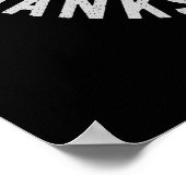 MTB - Wer das Fahrrad erfunden hat Poster (Ecke)