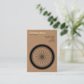 MTB Wheel - Pappe Visitenkarte (Stehend Vorderseite)