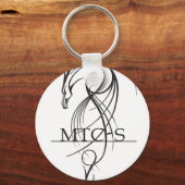 MTCHS Dragon Lineart Schlüsselanhänger (Vorderseite)