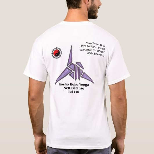 MTD UNTERSTÜTZEN Entwurf T-Shirt (Rückseite)