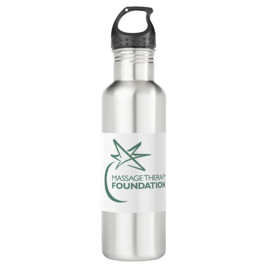 MTF Logo Wasserflasche Edelstahlflasche (Vorderseite)