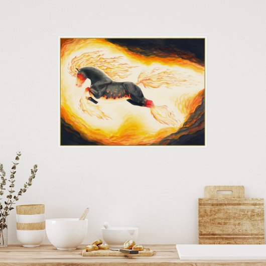 MtG-Albtraum-Neugestaltung Poster (Küche)