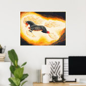 MtG-Albtraum-Neugestaltung Poster (Heimbüro)