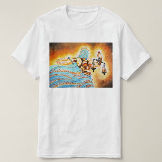 MtG brennende Gerechtigkeitserholung T-Shirt (Design vorne)
