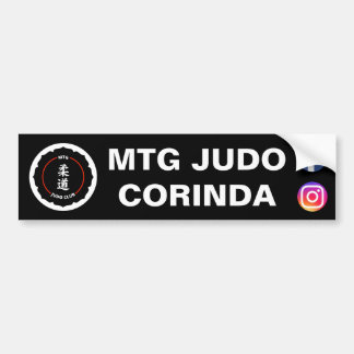 MTG Judo-Verein-Autoaufkleber (einfach) Autoaufkleber