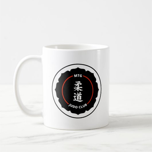 MTG Judo-Verein-Plan-Logo-Tasse Kaffeetasse (Links)