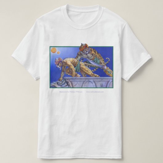 MtG-Katzenkrieger T-Shirt (Design vorne)