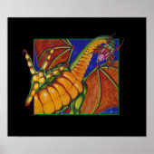 MtG Shivan Dragon Poster (Vorne)