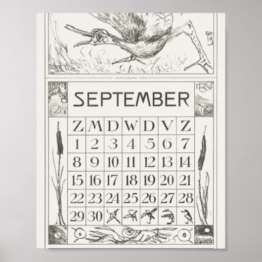 Mtheo van hoytema - Kalender - Helden Art - Abkomm Poster (Vorne)