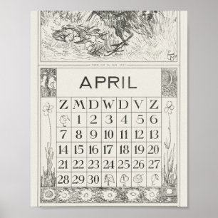 Mtheo van hoytema - kalender - herons kunst - acco poster