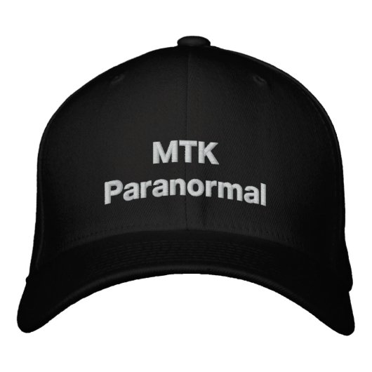 MTKParanormal Team Hat Bestickte Kappe (Vorderseite)