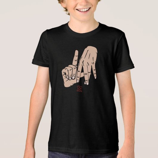 MTL Hände Tri-Blend Shirt (Vorderseite)