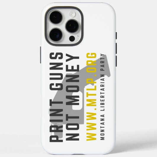 MTLP Print Guns Phone Case (Rückseite)