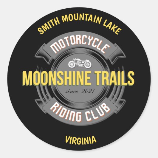 MTMRC Helm Sticker - 3" Moonshine Trails MRC (Vorderseite)