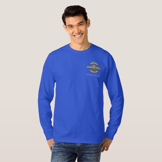 MTMRC Men Blue Long Sleeved T - Shirt (Vorne ganz)