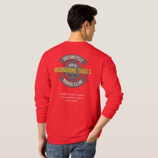 MTMRC T - Shirt der Männer, langlebig, rot (Schwarz voll)