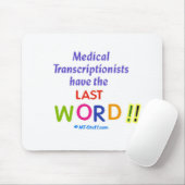 MTs haben das letzte Wort Mousepad (Mit Mouse)