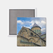 Mtskheta Georgia Svetistskhoveli Magnet (Vorderseite/Rückseite)