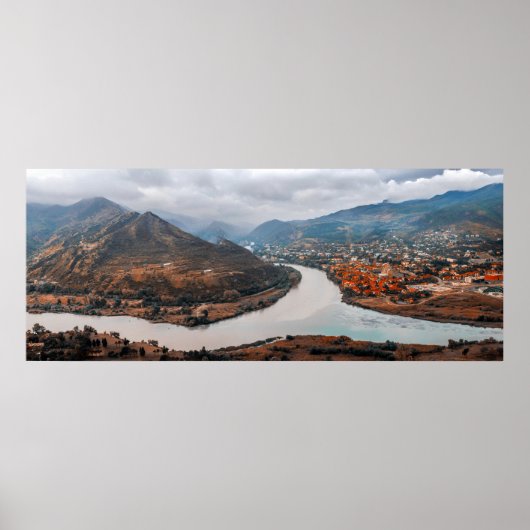 Mtskheta Jvari Georgia Poster (Vorne)