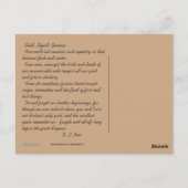 MTV 3 POSTKARTE (Rückseite)