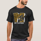 MTV Logo Cheetah Print T-Shirt (Vorderseite)