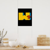 MTV WTF ist mit Musik passiert Poster (Küche)