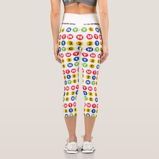 MTW Logo Capri Leggings (Rückseite)