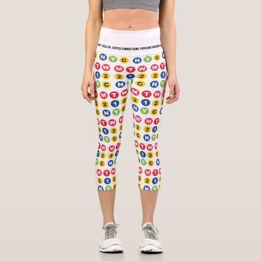 MTW Logo Capri Leggings (Vorderseite)