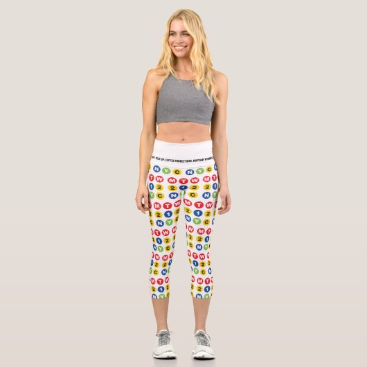 MTW Logo Capri Leggings (Vorderseite)