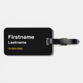 MTW logo Gepäckanhänger (Rückseite horizontal)