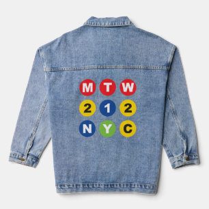 MTW-Logo Jeansjacke