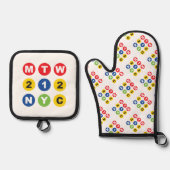 MTW logo  Ofenhandschuh & Topflappen-Set (Vorderseite)